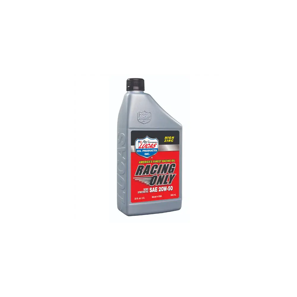 Semi-Synthetic SAE 20W-50 Racing Oil - 1 Qt. Bottle - LOP10306